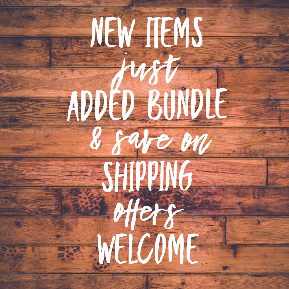 NEW items added! Bundle and save on shipping!